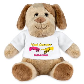 Veni Creator Colorum - MiniFeet® Dog Helge - white - Front