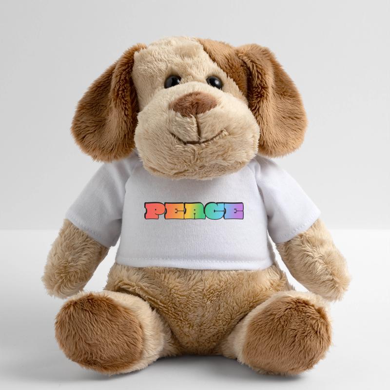 Regenbogenfrieden MiniFeet® Hund Helge
