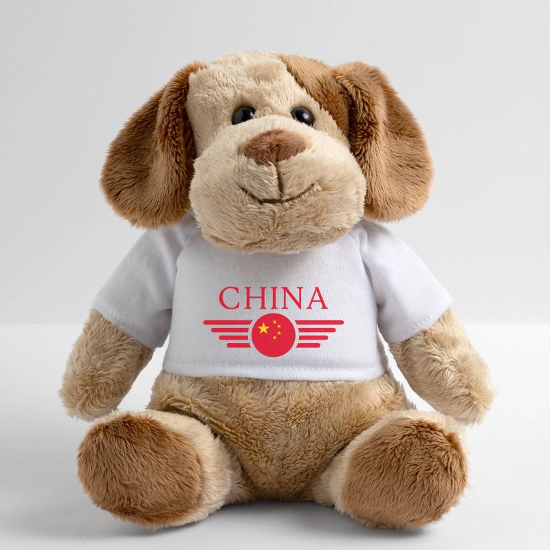 T-shirt de conception de style chinois Chien en peluche Helge MiniFeet®