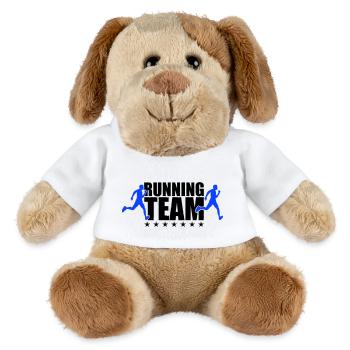 running team - MiniFeet® Dog Helge - white - Front
