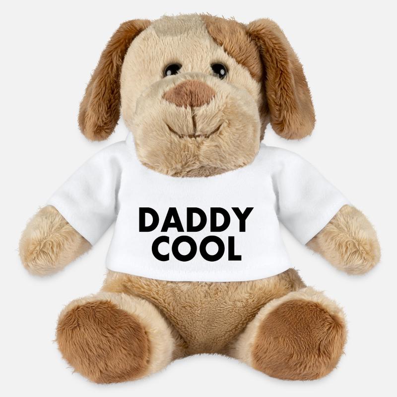 Daddy cool - Chien en peluche Helge MiniFeet® - blanc