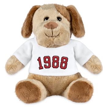 Sport birth year 1988 - MiniFeet® Dog Helge - white - Front