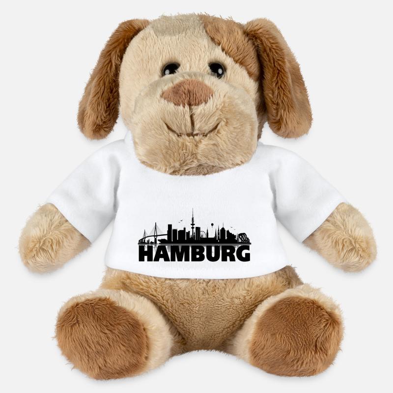 Hamburg 04 - MiniFeet® Hund Helge - Weiß