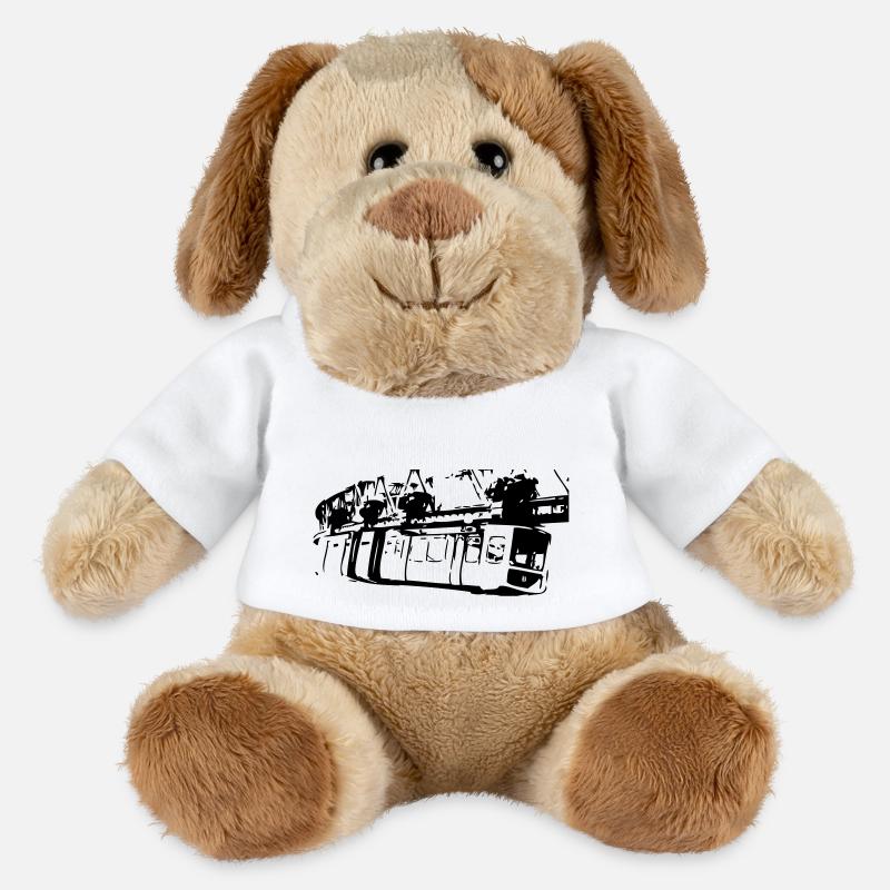 Schwebebahn - MiniFeet® Hund Helge - Weiß