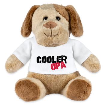 Cooler Opa - MiniFeet® Hund Helge - Weiß - Vorne