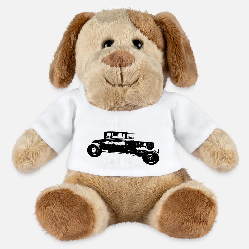 Auto - MiniFeet® Hund Helge - Weiß