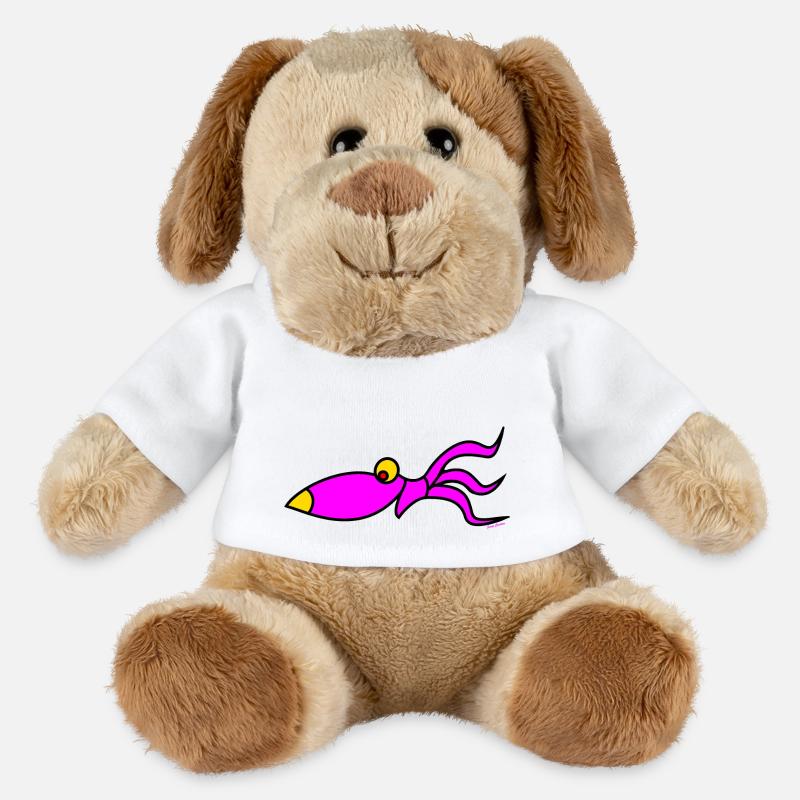 Squid Shirts - MiniFeet® Dog Helge - white