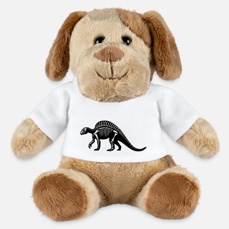 Dinosaur Fossil - MiniFeet® Dog Helge - white