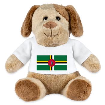 Dominique - Chien en peluche Helge MiniFeet® - blanc - Devant