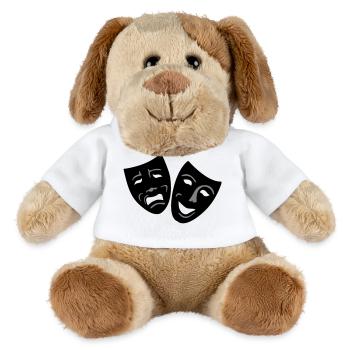 Masken - MiniFeet® Hund Helge - Weiß - Vorne