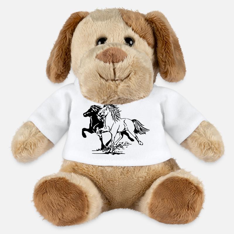 Wild Horses - MiniFeet® Dog Helge - white