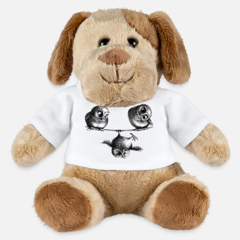 Three Owls - Freedom and Fun - MiniFeet® Dog Helge - white