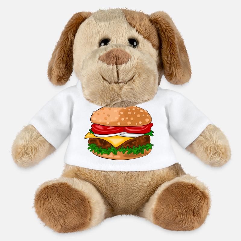 Hamburger - MiniFeet® Hund Helge - Weiß