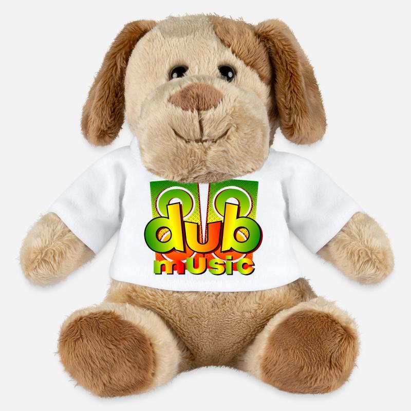 Dub Music - MiniFeet® Hund Helge - Weiß