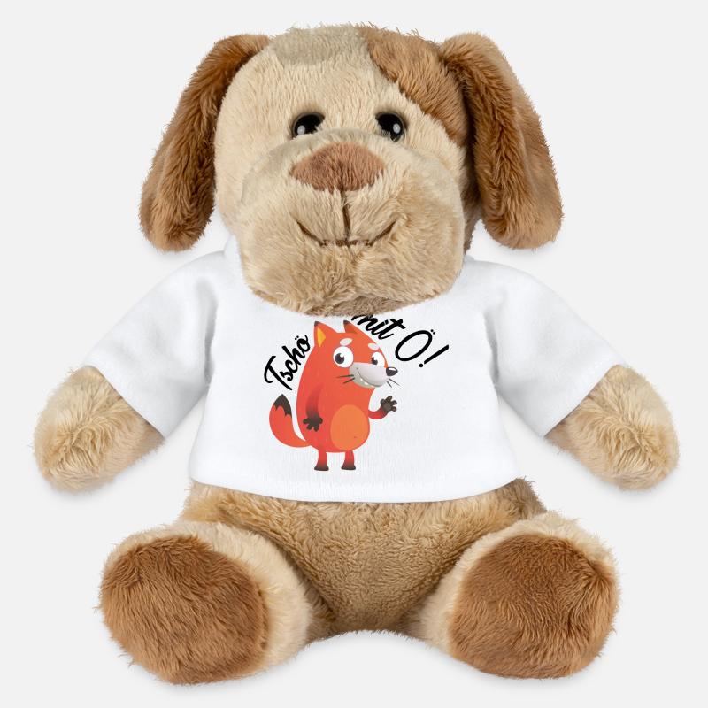 Tschö mit Ö! Auf Wiedersehen - MiniFeet® Hund Helge - Weiß
