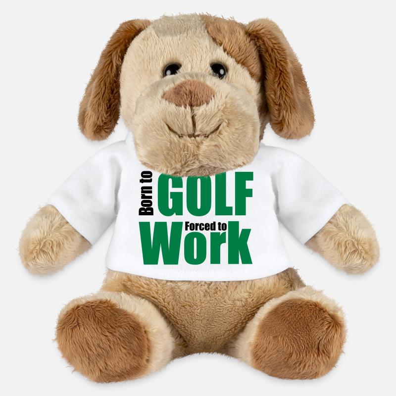Golfe - Chien en peluche Helge MiniFeet® - blanc