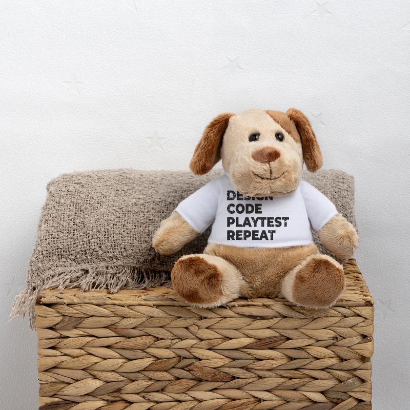 Test de test de Design Code Chien en peluche Helge MiniFeet®