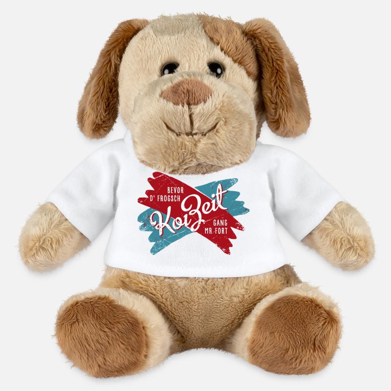 Koi Zeit - MiniFeet® Hund Helge - Weiß