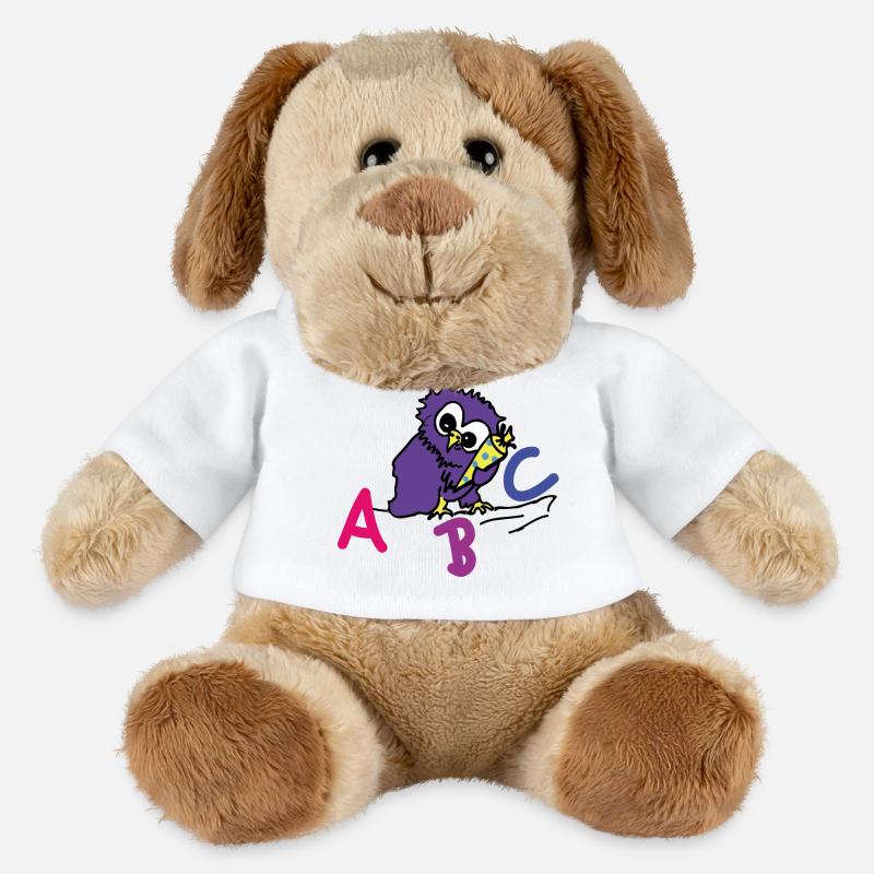 ABC Owl - MiniFeet® Dog Helge - white