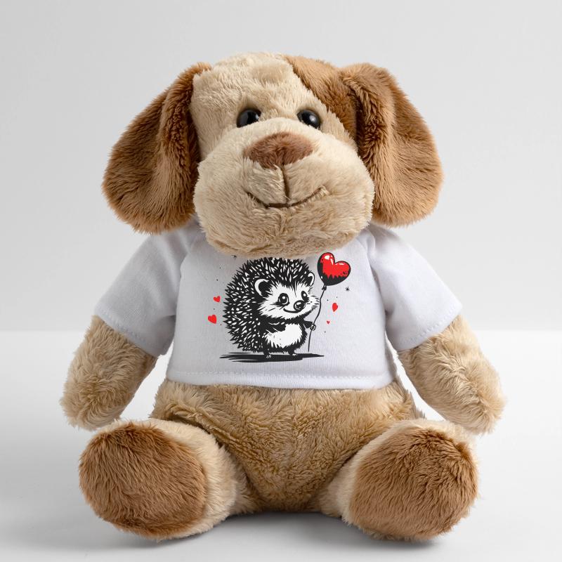 Igel mit Herz Luftballon - Heartful Creatures MiniFeet® Hund Helge