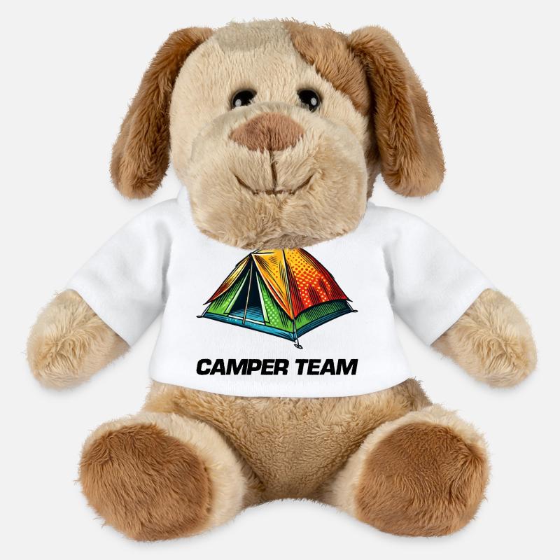 zelt camper - MiniFeet® Hund Helge - Weiß