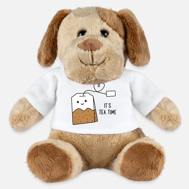 Tea Time - MiniFeet® Hund Helge - Weiß