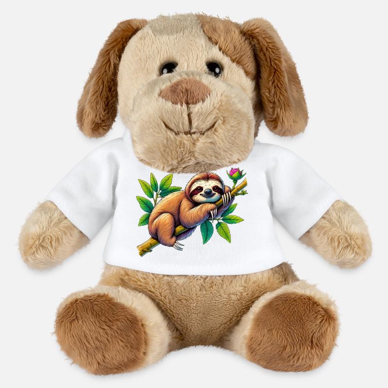 Faultier - MiniFeet® Hund Helge - Weiß