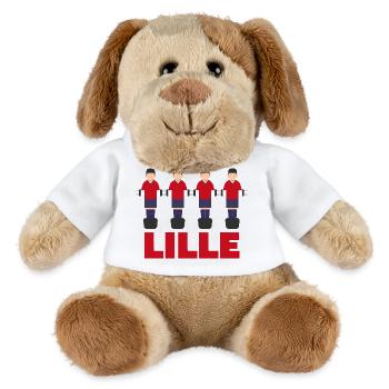 Lille - MiniFeet® Hund Helge - Weiß - Vorne