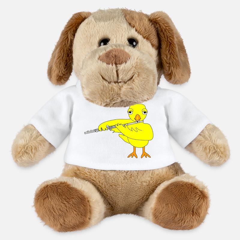 Flute Chick - MiniFeet® Dog Helge - white