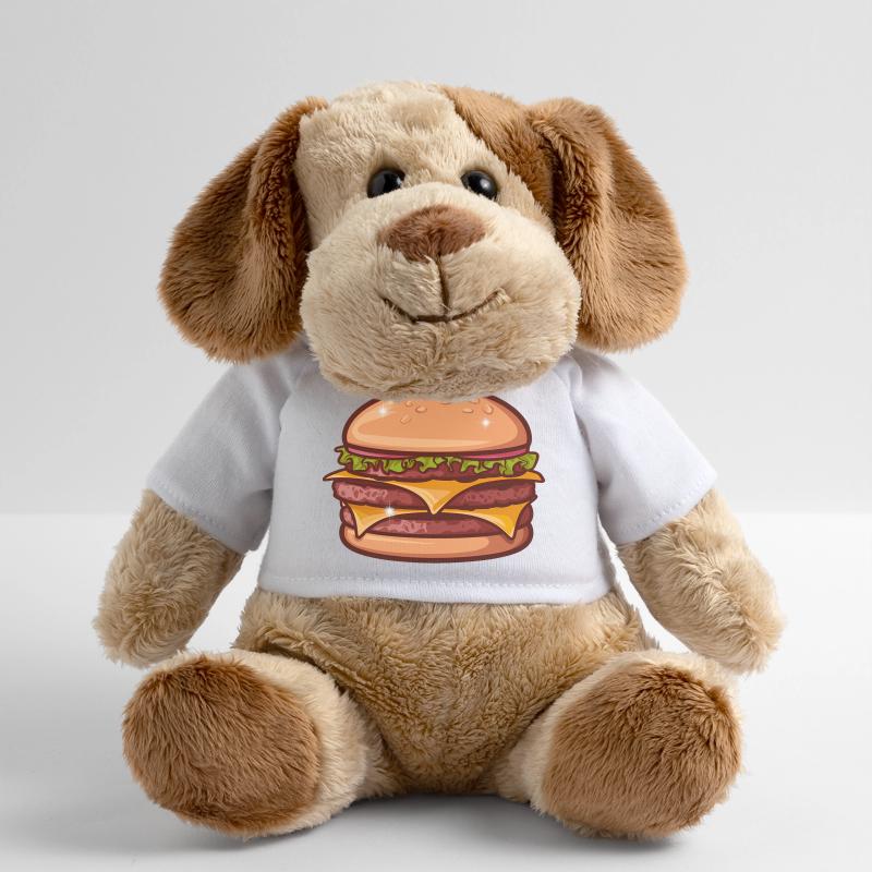 Cheeseburger juteux Chien en peluche Helge MiniFeet®