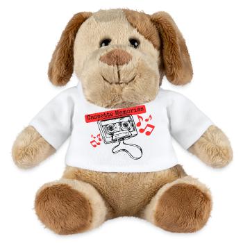 Cassette Memories - Retro Tape - MiniFeet® Hund Helge - Weiß - Vorne