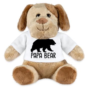 Papa Bear - MiniFeet® Hund Helge - Weiß - Vorne