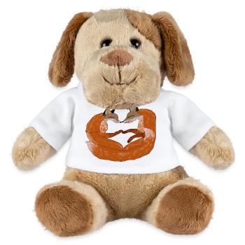 Fuchsherz Zweisamkeit - MiniFeet® Hund Helge - Weiß - Vorne