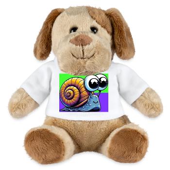 Snail - MiniFeet® Dog Helge - white - Front