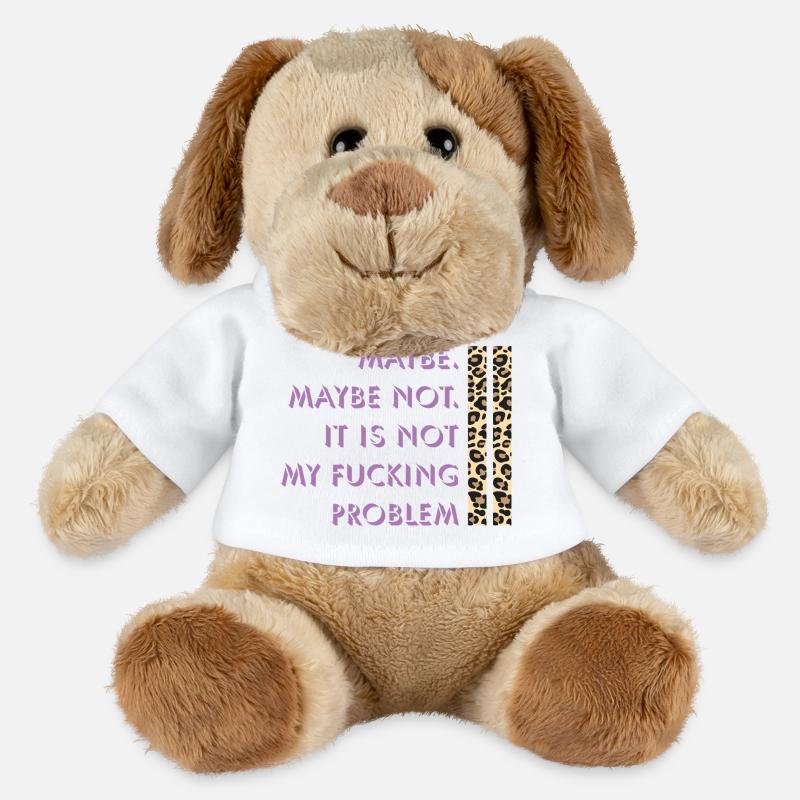 Peut-être pas – c’est mon problème - Chien en peluche Helge MiniFeet® - blanc