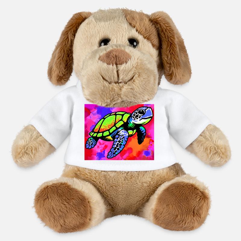 turtle - MiniFeet® Dog Helge - white