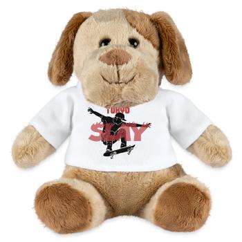 Tokyo Slay Skateboard-Design - MiniFeet® Hund Helge - Weiß - Vorne