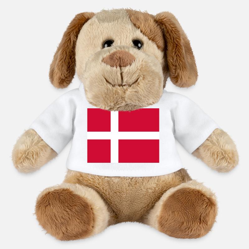 Dänemark - MiniFeet® Hund Helge - Weiß