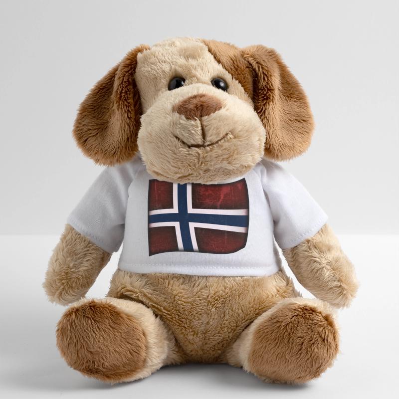 Drapeau norvégien Chien en peluche Helge MiniFeet®