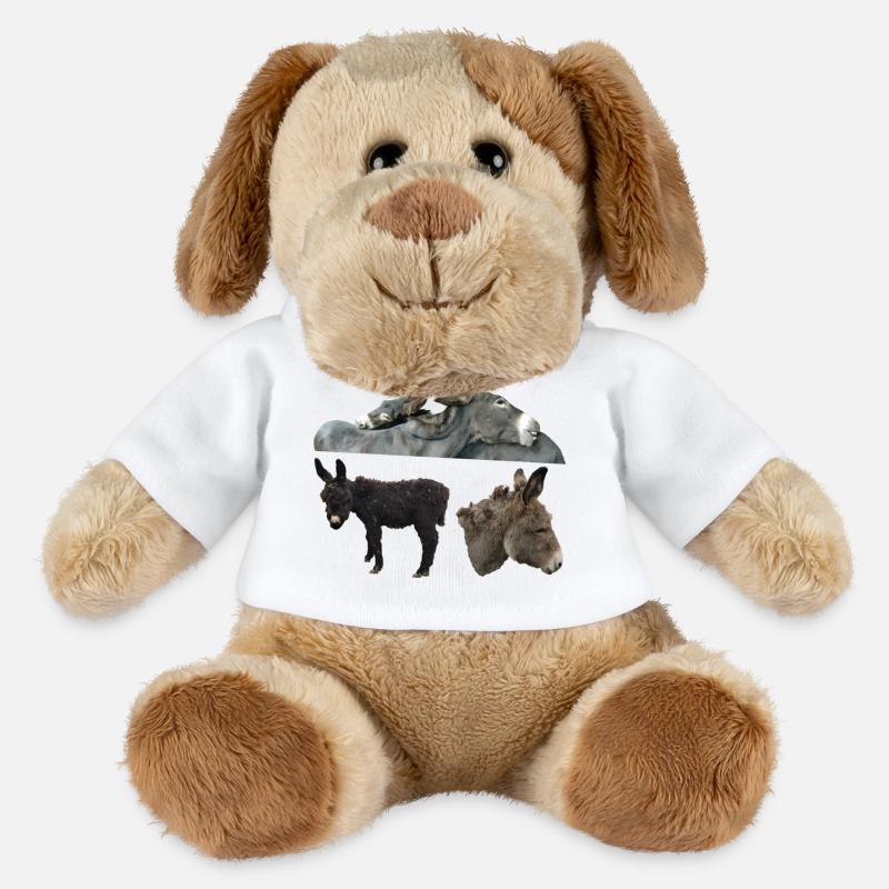 Esel - MiniFeet® Hund Helge - Weiß