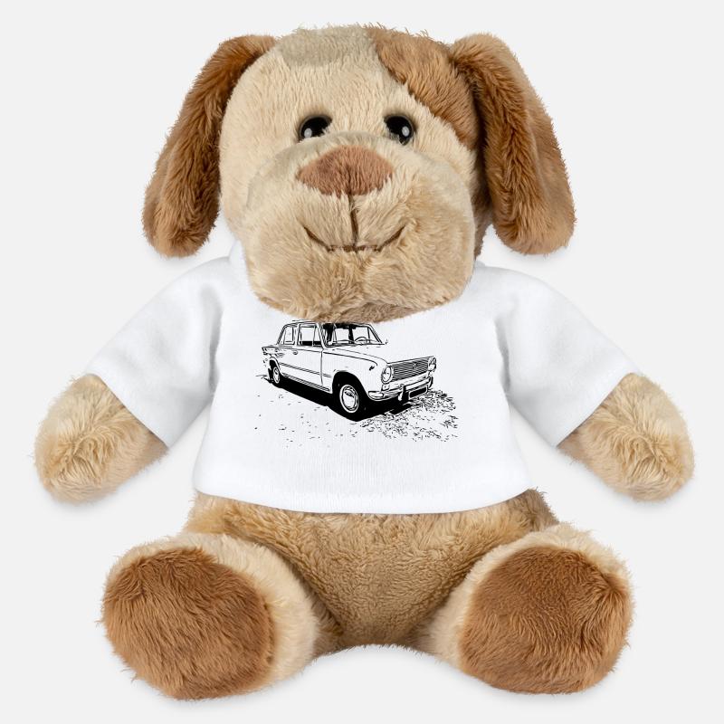 WAS 2101 - MiniFeet® Hund Helge - Weiß