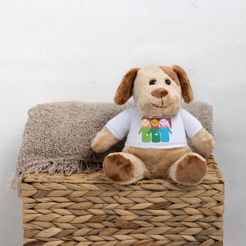 kasper et ses amis Chien en peluche Helge MiniFeet®