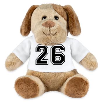 26 - MiniFeet® Hund Helge - Weiß - Vorne
