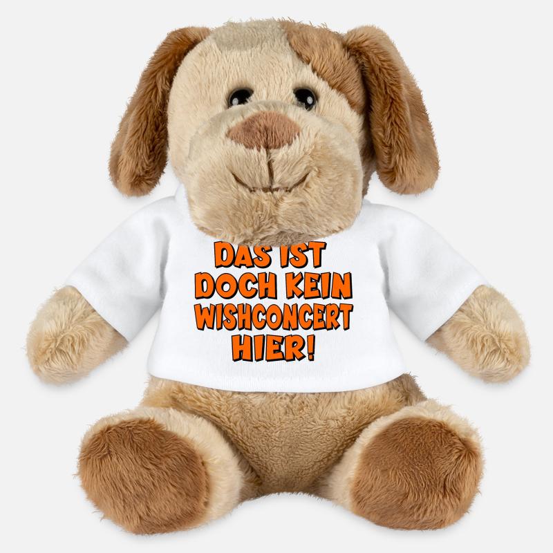 MEHRSPRACHIG WUNSCHKONZERT - MiniFeet® Hund Helge - Weiß