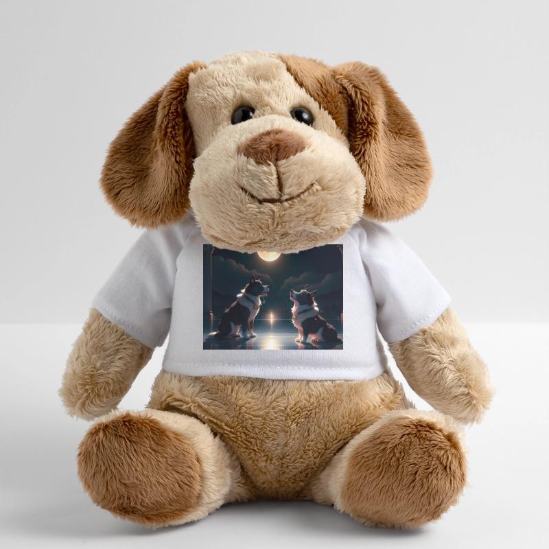 Duo canin au clair de lune Chien en peluche Helge MiniFeet®