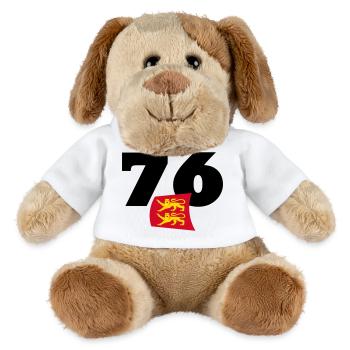 Seine-Maritime - Normandy - France - MiniFeet® Dog Helge - white - Front