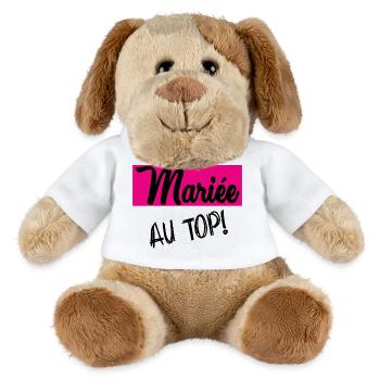 TEAM BRIDE. BRIDE-TO-BE - MiniFeet® Dog Helge - white - Front
