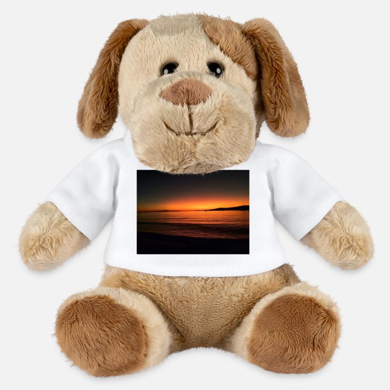 Seehaus. B Meer - MiniFeet® Hund Helge - Weiß