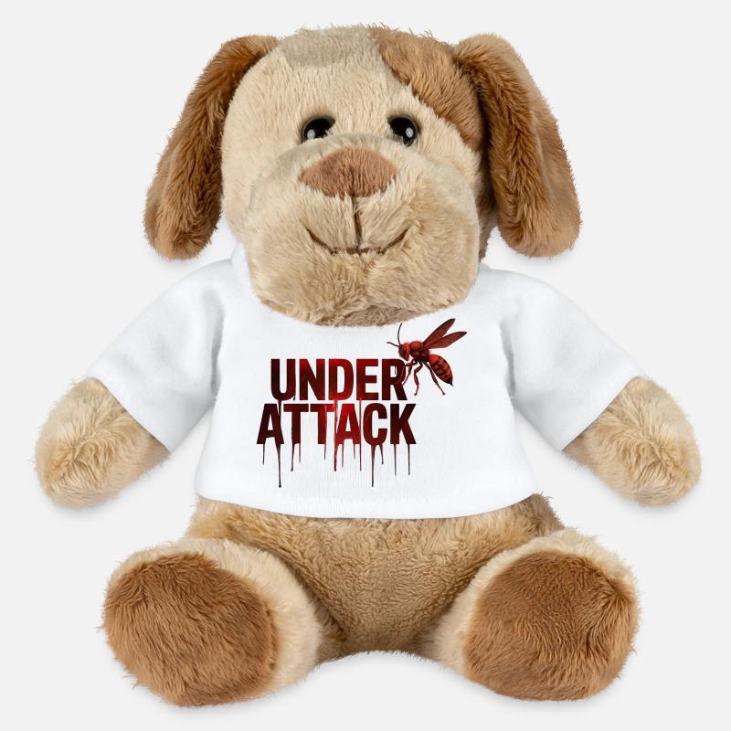 Under Attack - MiniFeet® Dog Helge - white