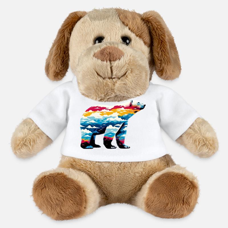 Eisbär - MiniFeet® Hund Helge - Weiß